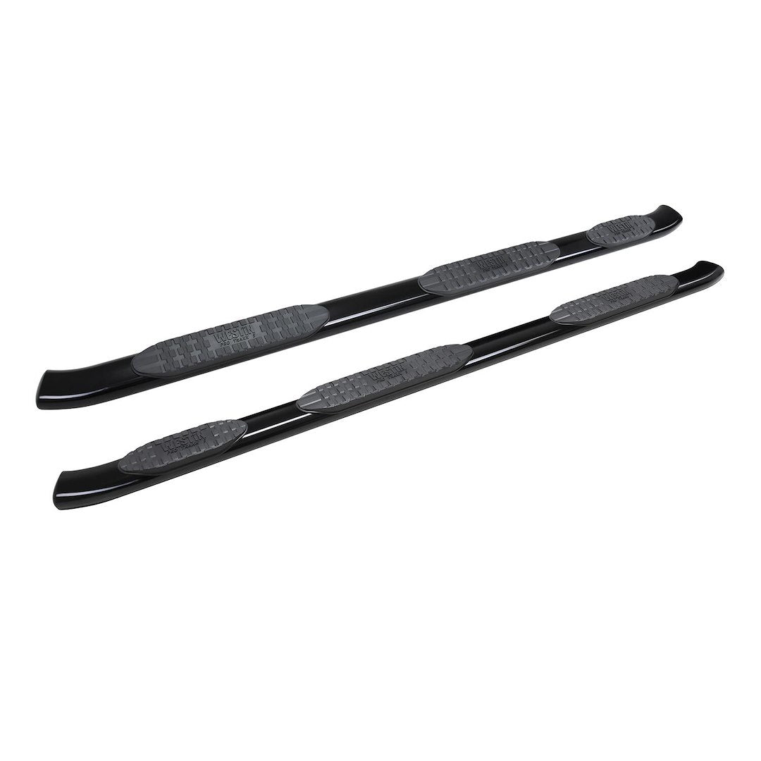 Product of Westin Automotive 21-534735 Black Powder Coated Oval Nerf Bar - Truck Wheel To Wheel 