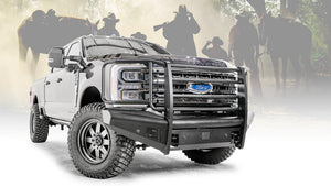 Product of Fab Fours FS23-Q5960-1 Black Steel Elite Steel Matte Powder Coated Bumper 