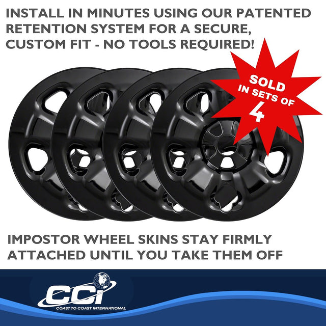 Product of Coast To Coast IWCIMP91BLK Black Set Of 4 