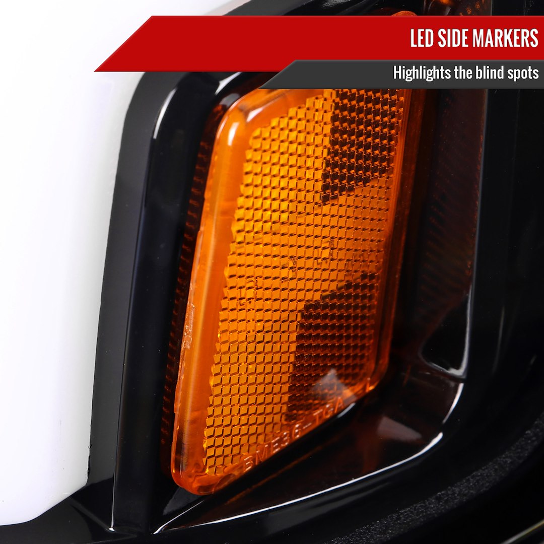 Spec-D Tuning 2lhp-Siv1525bk-Sq-Tm Headlight Assembly||||90||sdt1525bksqtm||1918769