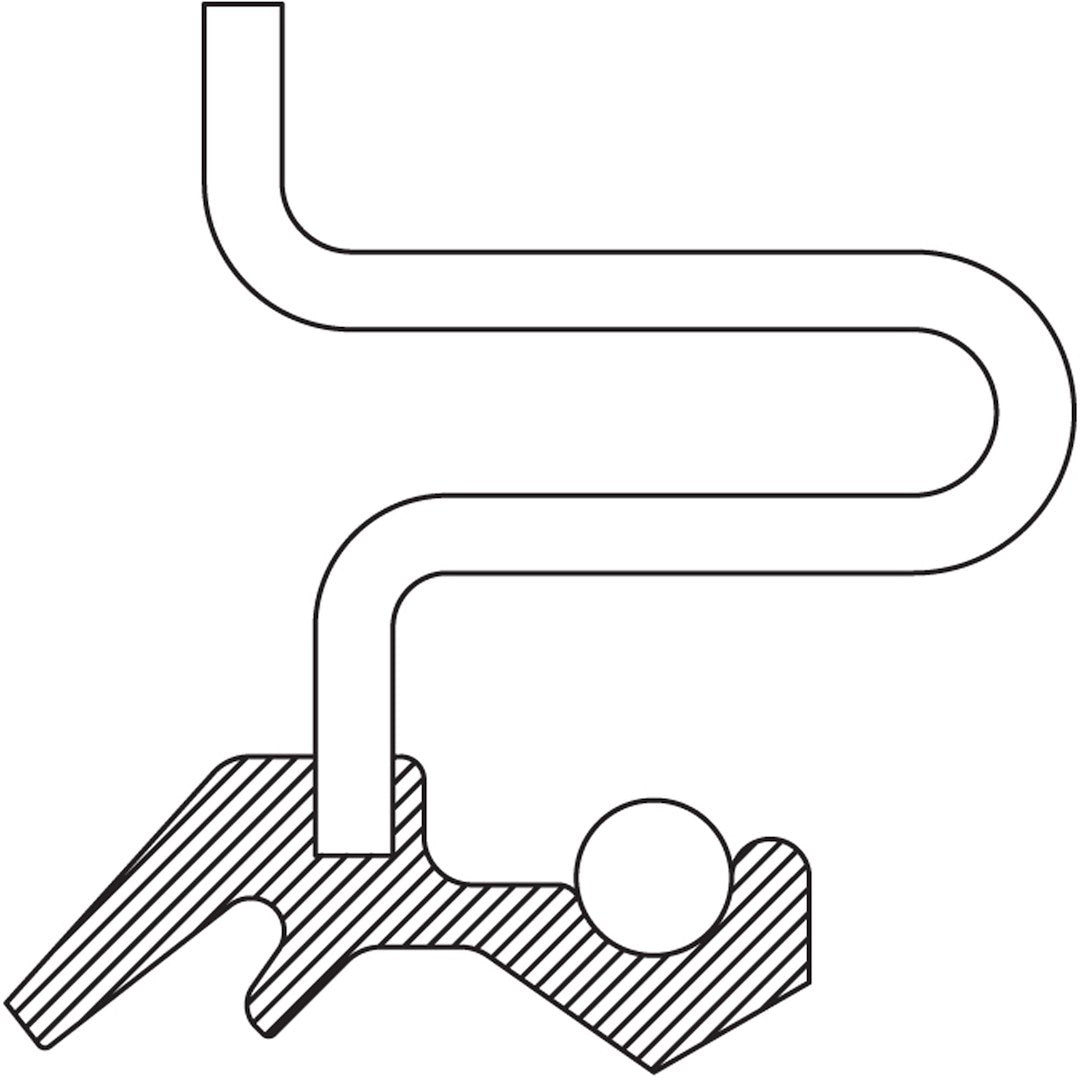 Product of National Seal 4857 Axle Tube Seal