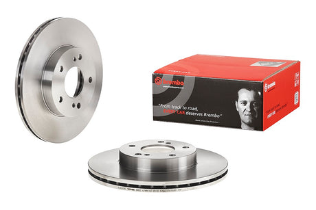 Product of Brembo 09525410C02 Vented 1 Piece Brake Rotor 