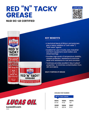 Product of Lucas Oil 10005-30 Multi Purpose Grease