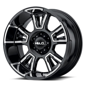 Product of American Racing Wheels 20x9 Black With Natural Face Wheel - 5x5.00 Bolt Pattern 