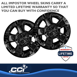 Product of Coast To Coast IWCIMP451BLK Black Set Of 4 