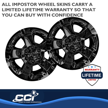 Product of Coast To Coast IWCIMP451BLK Black Set Of 4 
