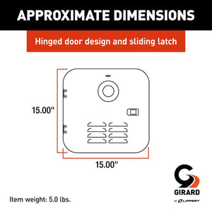 Product of Lippert Components 2gwhd Water Heater Access Door