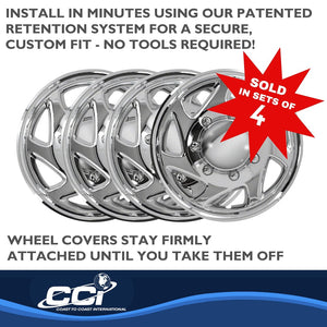 Product of Coast To Coast IWC9416AC Silver Set Of 4 