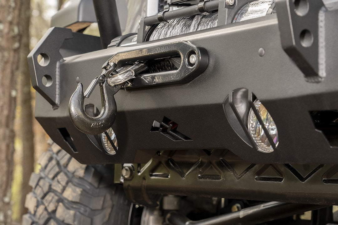 Product of Rugged Ridge 11540.31 Heavy Duty Off-Road Steel Powder Coated Bumper 