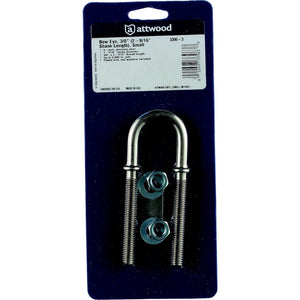 Product of Attwood Marine 3396-3 Universal Joint U-Bolt Kit