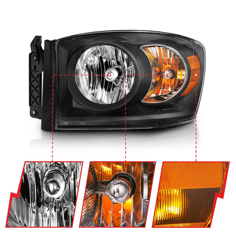 Anzo Usa 111427 Headlight Assembly||111427_1.Jpg||86||a1r111427||1625953