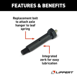 Lippert Components 126238 Leaf Spring Shackle Bolt||126238_1.Jpg||86||m6v126238||997613