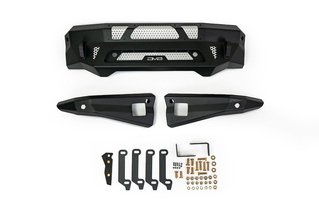 Product of DV8 Offroad FBFF1-09 MTO Series Steel Powder Coated Bumper 