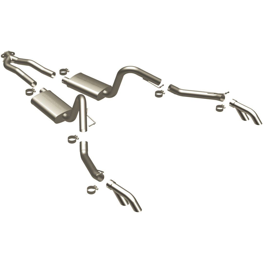Product of Magnaflow Performance 16830 Exhaust System Kit Cat-Back System Dual Exhaust System Kit 