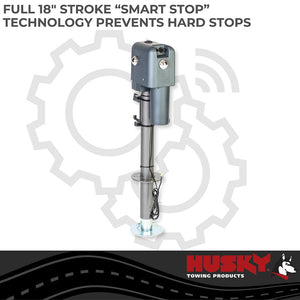 Product of Husky Towing 87248 3000 Pound Electric Trailer Tongue Jack 