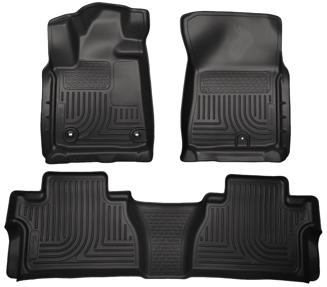 Product of Husky Liner WeatherBeater™ 99581 Black Thermoplastic Polyolefin (TPO) Floor Liner 