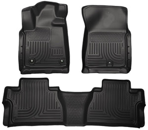 Product of Husky Liner WeatherBeater™ 99581 Black Thermoplastic Polyolefin (TPO) Floor Liner 