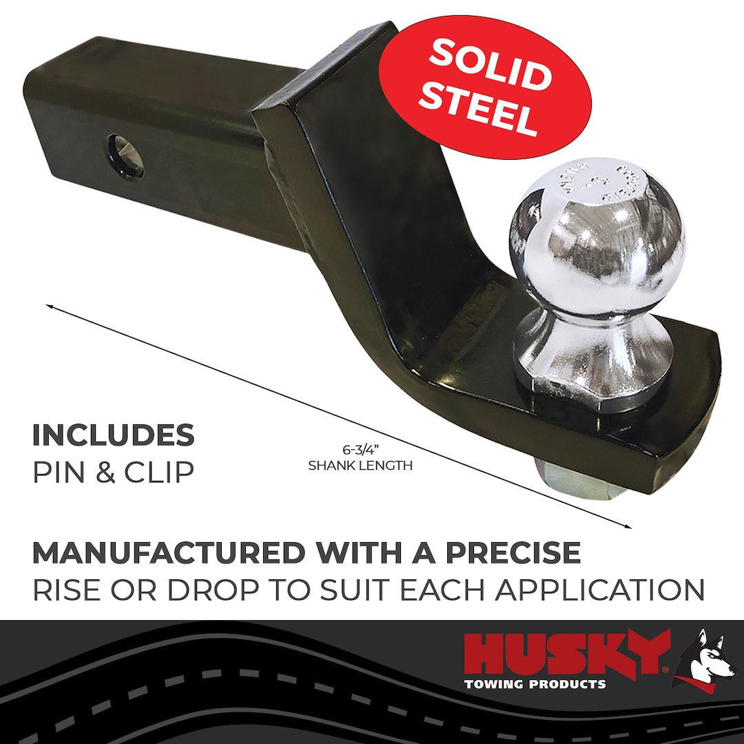 Product of Husky Towing 31367 2 Inch Receiver Trailer Hitch Ball Mount 