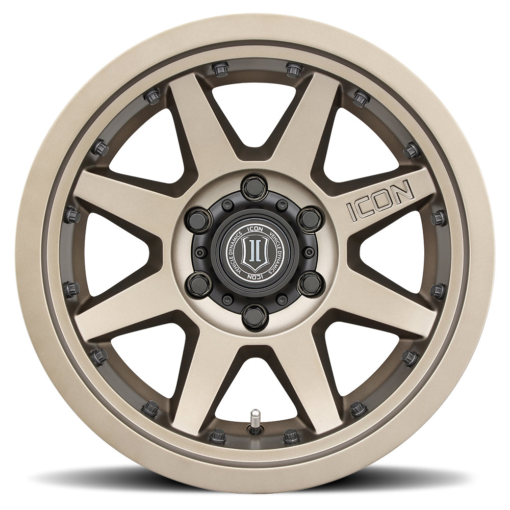 Product of Icon Vehicle Dynamics 17x8.5 Bronze Wheel - Not Applicable Bolt Pattern 