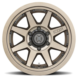 Product of Icon Vehicle Dynamics 17x8.5 Bronze Wheel - Not Applicable Bolt Pattern 