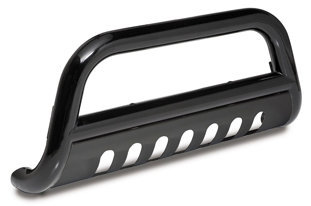 Product of Rugged Ridge 11565.12 Bull Bar Black Powder Coated 3 Inch Yes with skid plate 