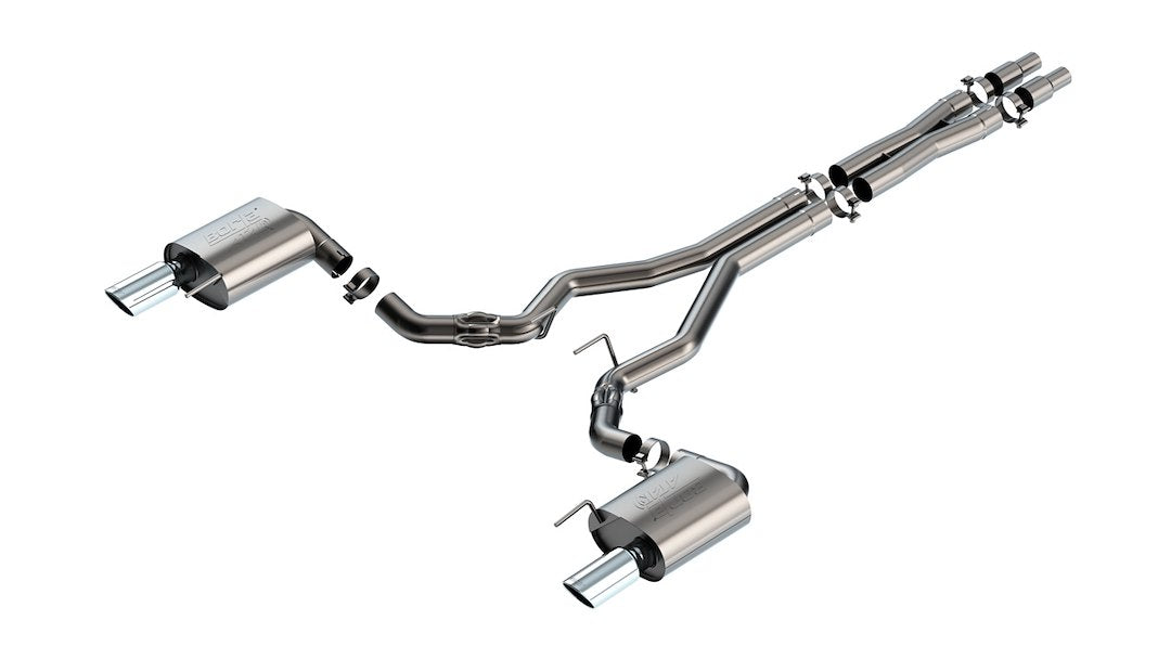 Product of Borla 140961 ATAK ® Series Cat Back System Exhaust System Kit 