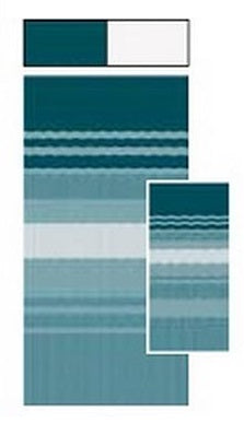 Product of Carefree RV JU148C00 Blue/ Green RV Patio Vinyl Awning Fabric 