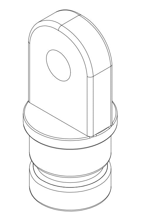 Product of Whitecap Industries 3417wp Boat Bimini Top Cap Fitting