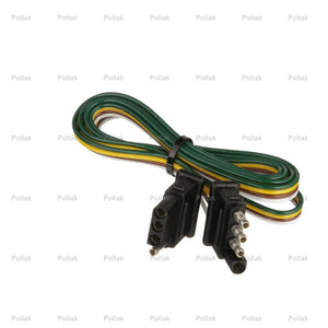 Product of Pollak 12-413E Trailer/ Vehicle End 4 Flat Trailer Wiring Connector 