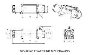 Product of Bulldog Winches 10041 8000 Pound Trailer Winch 
