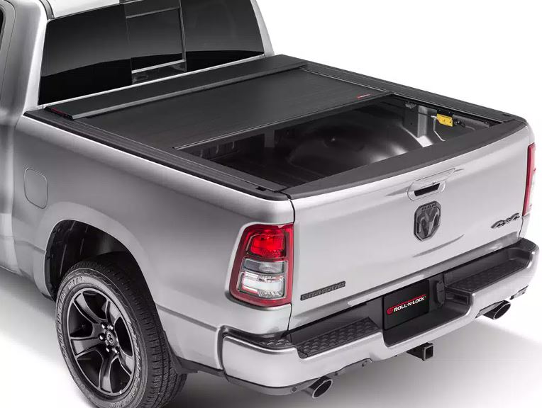 Product of Roll-N-Lock E-Series Hard Power Retractable RC402E Tonneau Cover 
