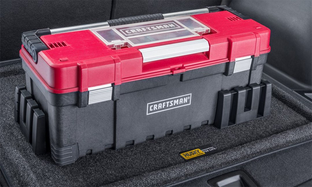 Product of Husky Liner 40002 Black Thermoplastic Trunk Cargo Area Liner 