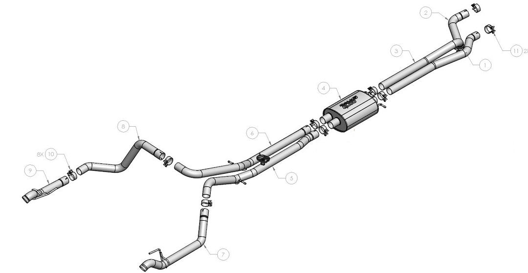 Borla 140999 Exhaust System Kit||140999_1.Jpg||86||b25140999||2111516