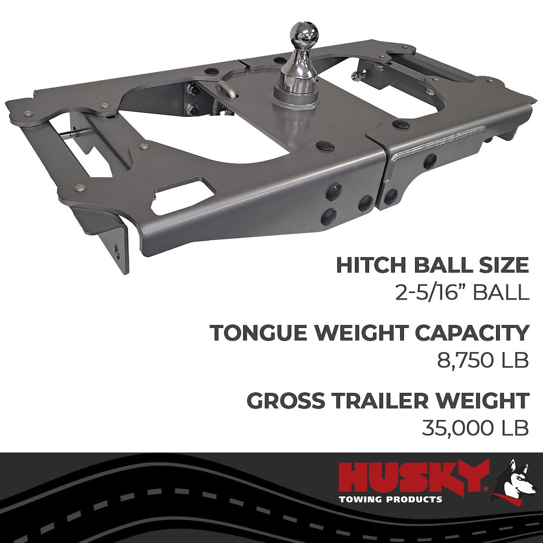 Product of Husky Towing 34201 Under-Bed Gooseneck Trailer Hitch - 35000 Pound 