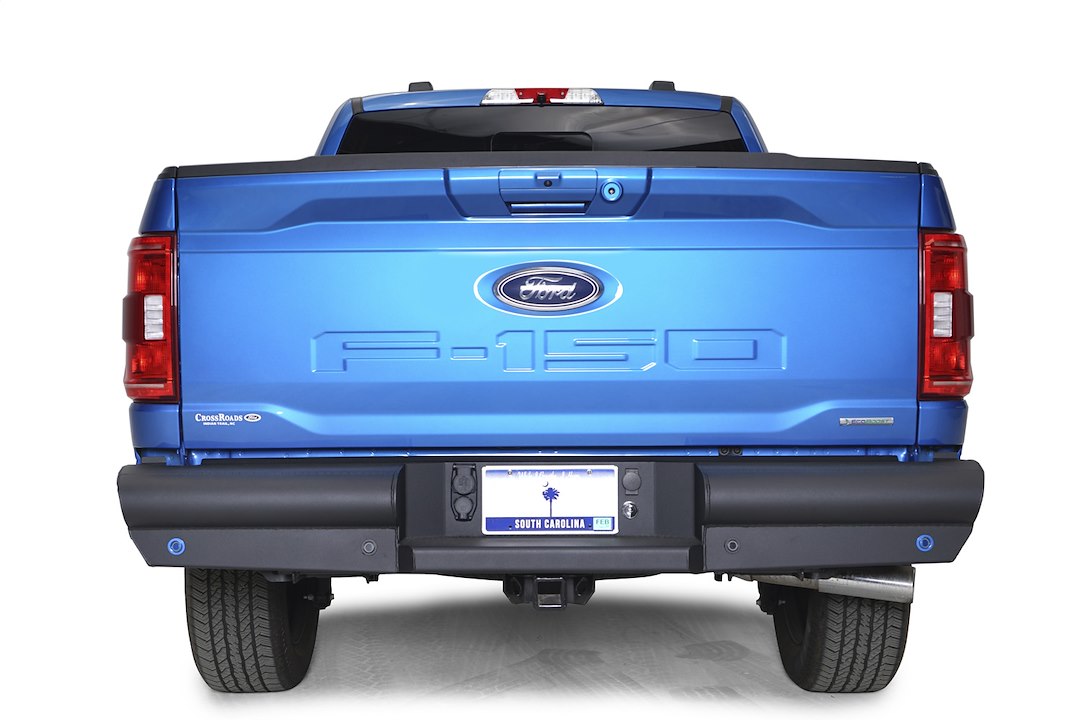 Product of Fab Fours FF21-U5050-1 Black Steel Elite Steel Matte Powder Coated Bumper 