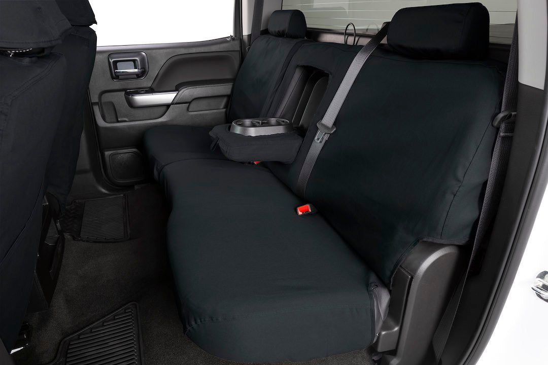 Product of Covercraft SS8516PCCH SeatSaver® Charcoal Black Polycotton Seat Cover 