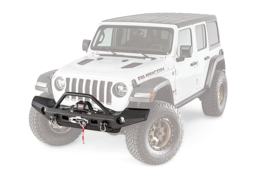 Product of Warn 101337 Elite Series Steel Powder Coated Bumper 