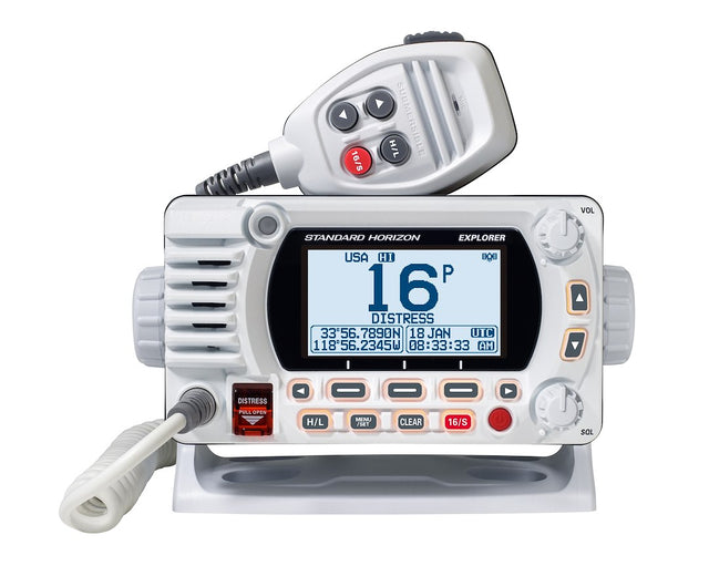 Standard Horizon Gx1850w Vhf Radio||gx1800_Gx1850 White_Front.Jpg||85||stdgx1850w||1273569