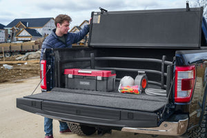 Amp Research 74803-01a Bed Extender||amp-Bedxtender-Sport-2020-Ford-F150-Blue-Construction-Lifestyle-02.Jpg||94||amp7480301a||1673415