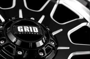 Product of Grid Wheels 20x9 Black With Natural Accents Wheel - Not Applicable Bolt Pattern 