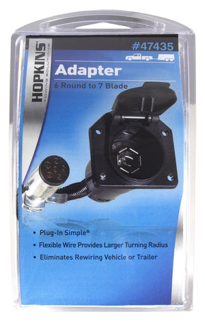 Hopkins Mfg 47435b Trailer Wiring Connector Adapter||47435b_V3.Jpg||88||h2247435b||1786511