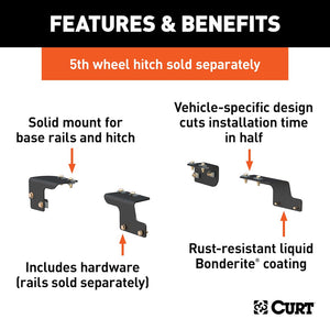 Curt 16468 Fifth Wheel Trailer Hitch Mount Kit||16468_3008x1990_Fa.Jpg||86||c9316468||1294170