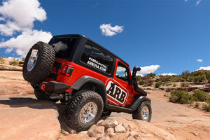Product of ARB 4450250 Black Steel Flat Rocker Panel Guard 