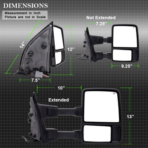 Product of Xtune 9935459 Exterior Towing Mirror