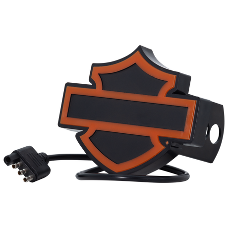 Plasticolor 002319r01 Trailer Hitch Cover||hp 2319 Lighted Hd L.Png||85||p23002319r01||2257627