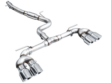 Product of AWE Tuning 3020-42658 Track Edition Cat-Back System Dual Exhaust System Kit 