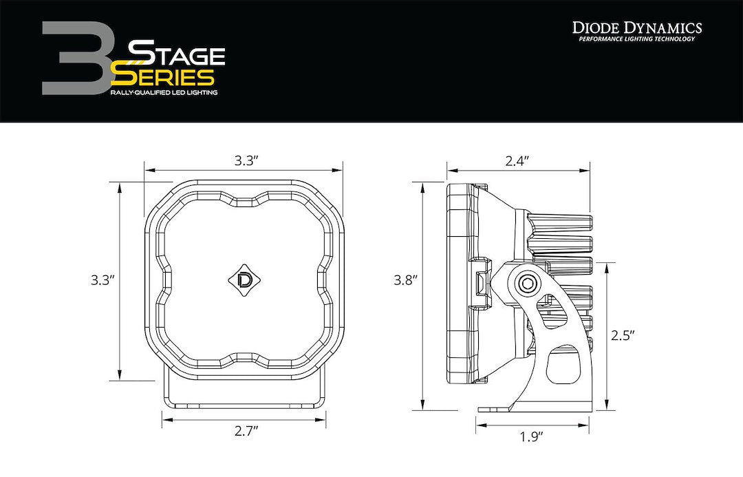 Product of Diode Dynamics DD6120P Driving/ Fog Light 