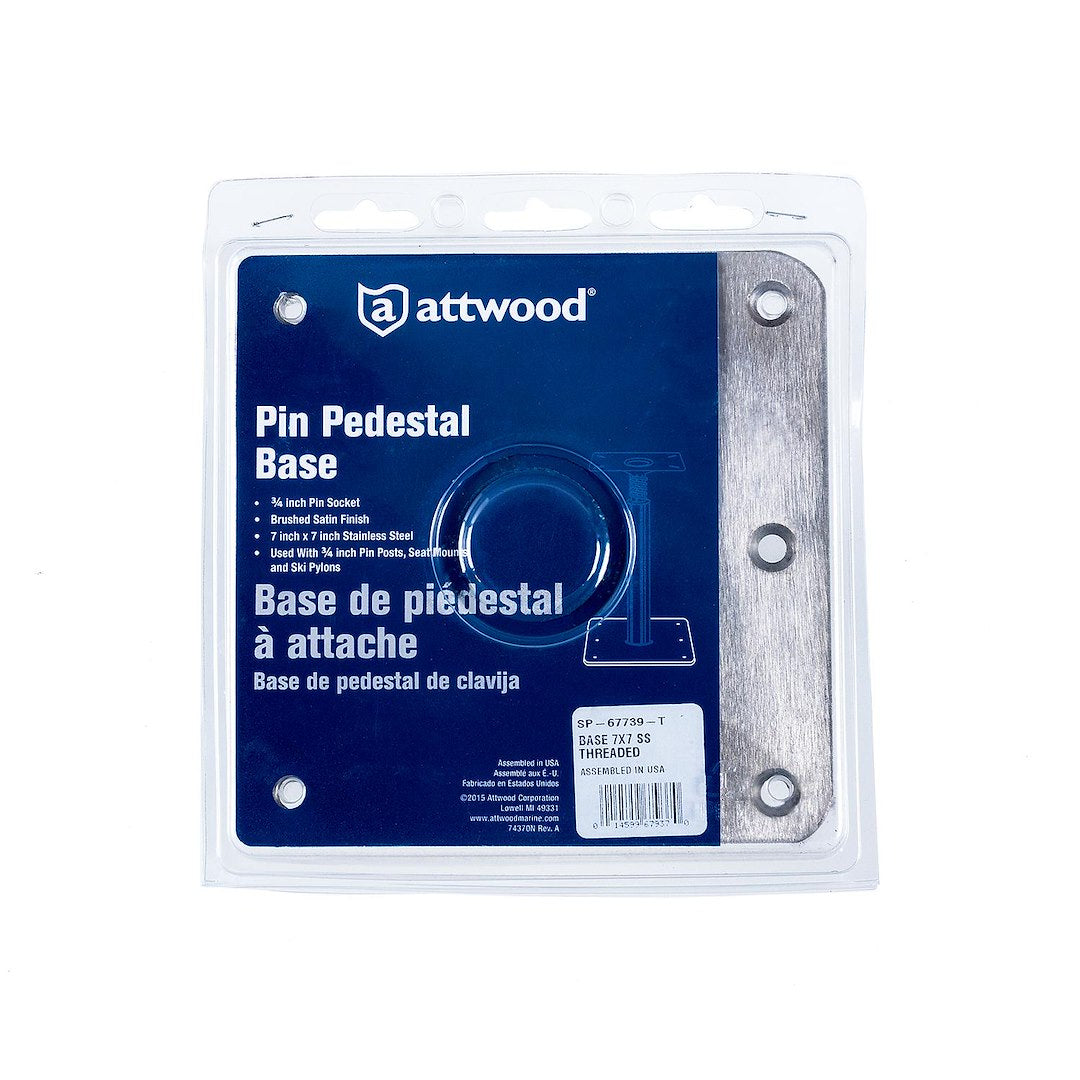Product of Attwood Marine Sp-67739-T Boat Seat Pedestal Base Plate