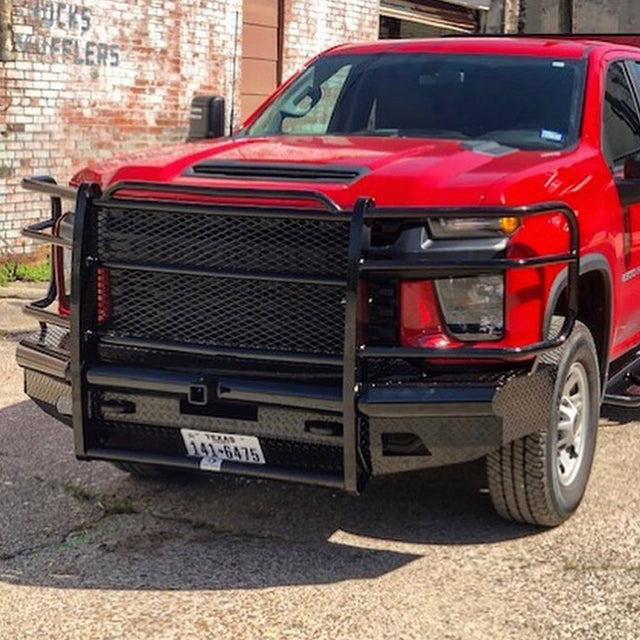 Product of Tough Country Products TFR3420C Traditional Steel Gloss Powder Coated Bumper 