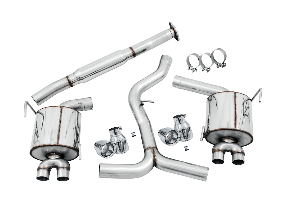 Product of AWE Tuning 3015-42104 Touring Edition Cat-Back System Single Exhaust System Kit 